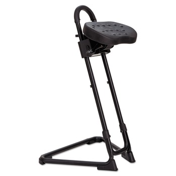 Alera ALESS600 SS Series Sit/Stand Adjustable Stool (Black)