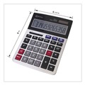 Retail Store Supplies | Innovera IVR15975 12-Digit LCD Large Display Calculator image number 6
