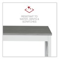 Office Desks & Workstations | Alera ALEWSF4824GY 47.24 in. x 23.62 in. x 29.53 in. Farmhouse Writing Desk - Gray image number 3