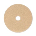 Cleaning & Janitorial Accessories | Boardwalk BWK4020ULT 20 in. Diameter Burnishing Floor Pads - Tan (5/Carton) image number 0