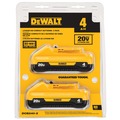 Batteries | Factory Reconditioned Dewalt DCB240-2R (2/Pack) 20V MAX 4 Ah Lithium-Ion Batteries image number 1