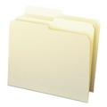 Office Jansan | Smead 10320 Interior File Folders with Assorted 1/2-Cut Tab Positions - Letter, Manila (100/Box) image number 6