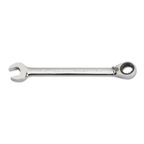 Box Wrenches | Blackhawk BW-1424 Reversible Ratcheting Box Wrench, 3/4-in Long image number 0