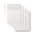  | Avery 89101 0.5 in. Spine Width Binder Spine Inserts (16 Inserts/Sheet, 5 Sheets/Pack) image number 1