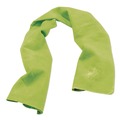 Cooling Gear | Ergodyne 12439 Chill-Its 6602 29.5 in. x 13 in. One Size Fits Most Evaporative PVA Cooling Towel - Hi-Vis Lime image number 0