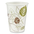 Cups and Lids | Dixie 2338WS Pathways 8 oz. Paper Hot Cups (25/Pack) image number 1