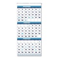 Calendars & Planners | House of Doolittle 3640 14-Month: Dec 2025 to Jan 2027 12.25 in. x 26 in. Vertical Orientation Recycled Three-Month Format Wall Calendar - White Sheets image number 0