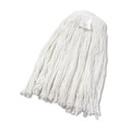 Mops | Boardwalk BWK2024RCT #24 Cut-End Rayon Wet Mop Head - White (12/Carton) image number 10