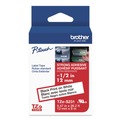 Bulk Savings Pricing 2 | Brother P-Touch TZES231G 0.47 in. x 26.2 ft. TZe Standard Adhesive Laminated Labeling Tape - Black on White image number 0