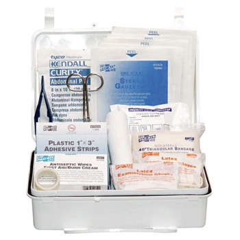 Pac-Kit 6084 95-Piece 25 Person OSHA First Aid Kit with Plastic Case (1 Kit)