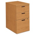 Office Carts & Stands | HON H105102.CC 10500 Series Left or Right 15.75 in. x 22.75 in. x 28 in. 3-Drawers Harvest Mobile Pedestal File image number 0