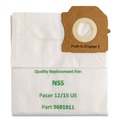 Bags and Filters | Green Klean GK-P12/15UE GK-P12/15UE Replacement Vacuum Bag (10/Carton) image number 2