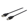 Office Electronics & Batteries | Innovera IVR30000 6 ft. USB Cable - Black image number 0