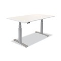  | Fellowes Mfg Co. 9649201 Levado 60 in. x 30 in. Laminate Table Top - White image number 2