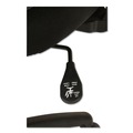 Office Jansan | Alera ALEET42ME10B Etros Series 18.03 in. to 21.96 in. Seat Height Mesh Mid-Back Chair - Black image number 6