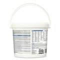 Hand Wipes | Clorox Healthcare 30358 12 in. x 12 in. Unscented, Bleach Germicidal Wipes (110-Wipes/Bucket) image number 1