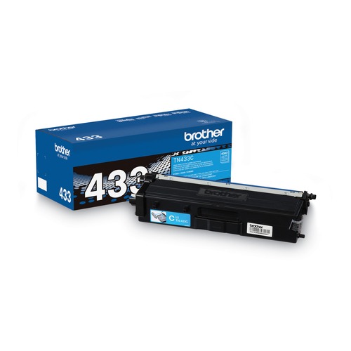 Ink & Toner | Brother TN433C TN433C 4,000 Page-Yield High-Yield Toner - Cyan image number 0