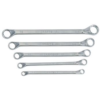 WRENCHES | Craftsman CMMT44349 5-Piece 12-Point Standard Box End Wrench Set