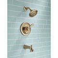 Bathtub & Shower Heads | Delta T17438-CZ Lahara Monitor 17 Series Tub and Shower Trim - Champagne Bronze image number 3