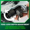  | Metabo HPT NT50AE2M 18-Gauge 2 in. Finish Brad Nailer Kit image number 6