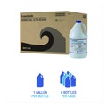 Bleach | Boardwalk 11007195044 1 Gallon Bottle 6% Sodium Hypochlorite Germicidal Ultra Bleach (6/Carton) image number 5