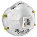 National Tradesmen Day Sale | 3M 8210V Cool Flow Valve, N95, 8210V Particulate Respirator - White (10/Box) image number 1