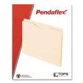  | Pendaflex 22100EE 1 in. Expansion 2-Ply Letter Size Reinforced File Jackets - Manila (50/Box) image number 3