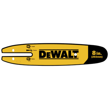 CHAINSAW ACCESSORIES | Dewalt DWZCSB8 8 in. Pole Saw Replacement Bar