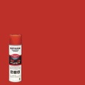 Office Jansan | Rust-Oleum 203035 Industrial Choice 20 oz. Aerosol Can Precision Line Marking Paint - Flat/Matte Orange (12/Carton) image number 2
