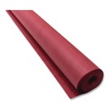 Arts & Crafts Supplies | Pacon P0063030 35 lbs. Wrapping Weight 36 in. x 1000 ft. Rainbow Duo-Finish Colored Kraft Paper - Scarlet (1-Roll) image number 2