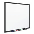 Office & Office Supplies | Quartet S538B Classic Total Erase Black Aluminum Frame 96 in. x 48 in. Dry-Erase Board - White image number 2