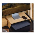 Office Furniture Accessories | Officemate 71008 Bamboo Desktop Monitor Stand For 16-in Monitors 17.56 x 12.44 x 2.64 Brown Supports 20 lbs image number 3