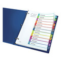 Customer Appreciation Sale - Save up to $60 off | Avery 11843 1 - 12 Tab Customizable TOC Ready Index Divider Set - Multicolor (1 Set) image number 1