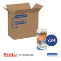 Facility Maintenance & Supplies | WypAll 5027 10-2/5 in. x 11 in. L40 Towels -Small, White (24-Rolls/Carton) image number 1