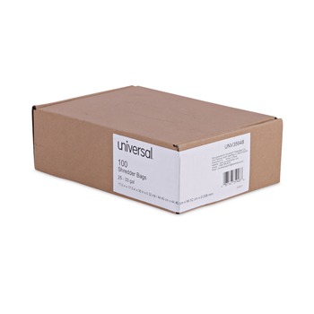 Universal UNV35948 High-Density 25 - 33-Gallon Shredder Bags (100/Box)