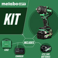 Metabo HPT WR36DEM MultiVolt 36V Brushless Lithium-Ion 1/2 in. Cordless Mid-Torque Impact Wrench Kit with 2 Batteries (2.5 Ah) image number 1