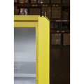 Save an extra 10% off this item! | JOBOX 1-854990 30 Gallon Heavy-Duty Self-Closing Safety Cabinet (Yellow) image number 4