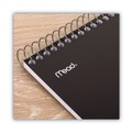 Office Jansan | Cambridge 59882 8.5 x 11.5 Sheets (70) Stiff-Back Wire Bound Medium/College Rule Notepad - Navy Cover/White Sheets image number 3