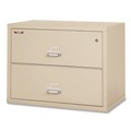 Office & Office Supplies | FireKing 2-3822-CPA 2 Legal/Letter-Size File Drawers 37.5 in. x 22.13 in. x 27.75 in. Insulated Lateral File - Parchment image number 0
