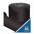 Office & Office Supplies | Carson-Dellosa 108472 2.25 in. x 65 ft. Rolled Scalloped Border - Black image number 1