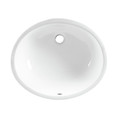 Fixtures | American Standard 0497.221.020 Ovalyn Undermount Porcelain Bathroom Sink (White) image number 0