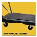 Utility Carts | Rubbermaid Commercial FG440000BLA 20.5 in. x 32.5 in. 250 lbs. Capacity Utility-Duty Home/Office Cart Platform - Black image number 3