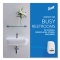Skin Care & Personal Hygiene | Scott 92144 5 in. x 5.25 in. x 8.38 in. 1000 mL Essential Manual Skin Care Dispenser - White image number 9