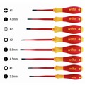 Screwdrivers | Wiha Tools 32197 (8-Piece) Insulated SlimLine Screwdriver Set image number 3