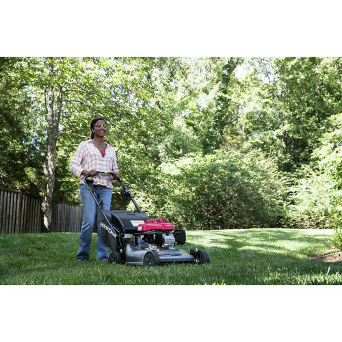 Honda HRR216VYA 160cc Gas 21 in. 3 in 1 Smart Drive Self Propelled Lawn Mower with Roto Stop