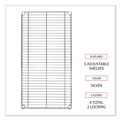 Office Jansan | Alera ALEGR363618SR 36 in. W x 18 in. D x 75 in. H 30 Garments Wire Shelving Garment Rack - Silver image number 2