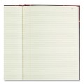 Notebooks & Pads | National 57131 Texthide Eye-Ease 14.25 in. x 8.75 in. Sheets Record Book - Black/Burgundy/Gold Cover image number 2