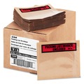 Office Jansan | 3M PLE-T1 4-1/2 in. x 5-1/2 in. Top Print Self Adhesive Packing List Envelopes - Clear (1000/Box) image number 0