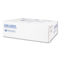 Trash Bags | Inteplast Group S434822K 60 gal. 22 microns 43 in. x 48 in. High-Density Commercial Can Liners - Black (150/Carton) image number 3
