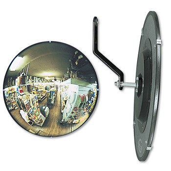 See All 18 in. Diameter 160 degree Circular Convex Security Mirror